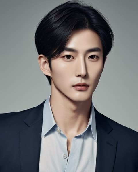 고양이상 댄디·단정형 30대 후반 남편 전신