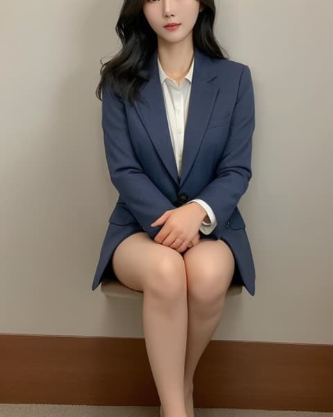 곰상 댄디·단정형 30대 초반 아내 전신