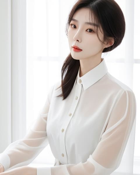 고양이상 청순·내추럴형 30대 후반 아내 전신