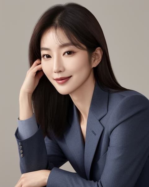 고양이상 댄디·단정형 40대 아내