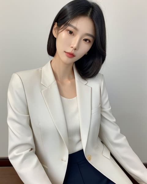 고양이상 댄디·단정형 30대 후반 아내