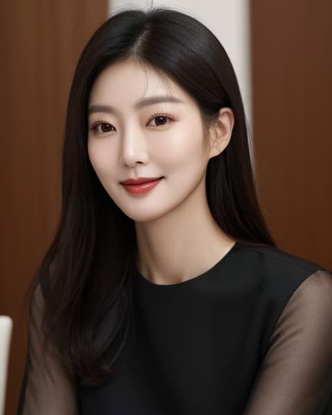 사슴상 시크·도회형 40대 아내