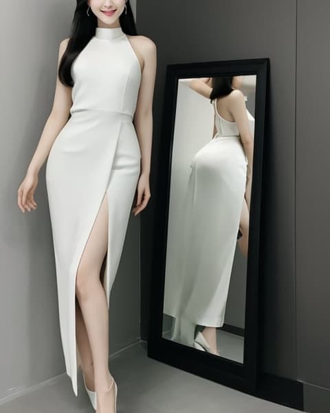 사슴상 시크·도회형 20대 후반 아내 전신