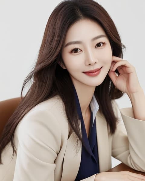 사슴상 댄디·단정형 40대 아내