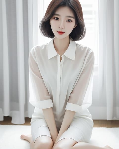 강아지상 청순·내추럴형 30대 초반 아내 전신