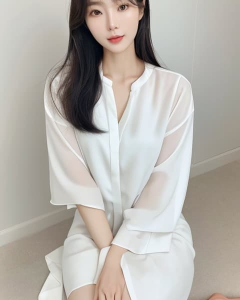 강아지상 청순·내추럴형 30대 후반 아내 전신