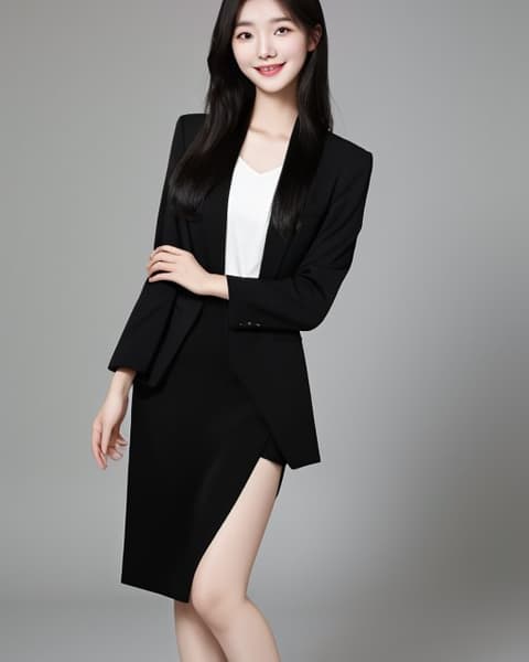 강아지상 시크·도회형 20대 후반 아내 전신