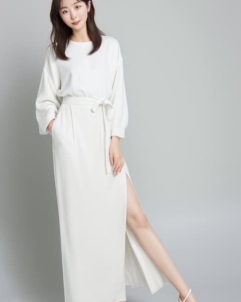 강아지상 댄디·단정형 40대 아내 전신