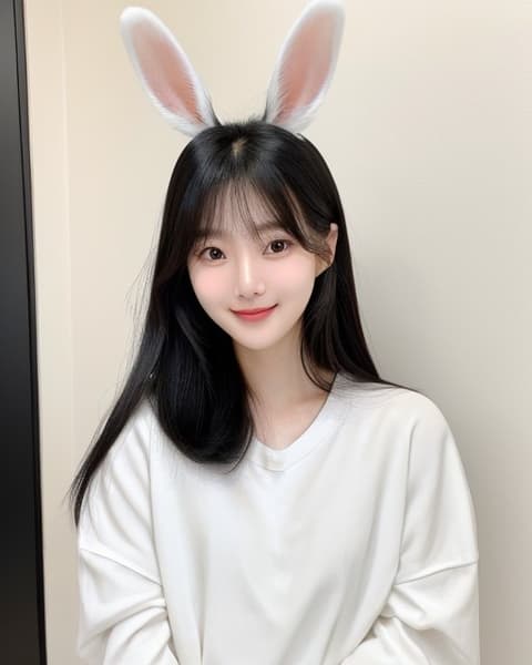 토끼상 시크·도회형 20대 초반 아내