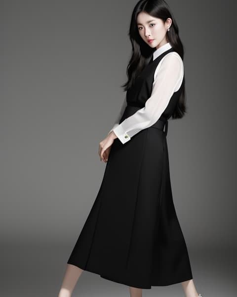 토끼상 시크·도회형 30대 초반 아내 전신