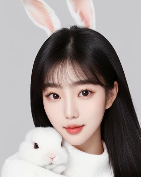 토끼상 시크·도회형 20대 후반 아내