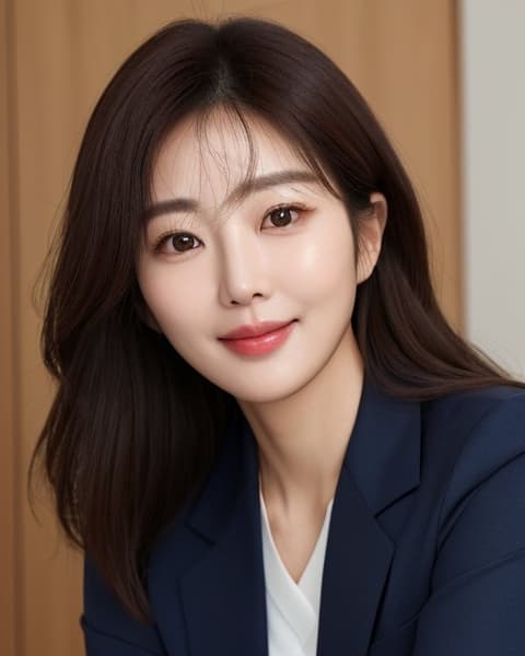 토끼상 댄디·단정형 40대 아내