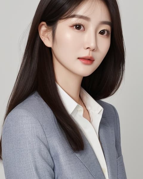 토끼상 댄디·단정형 30대 후반 아내 전신